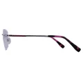 Axel - Square Silver/Red Glasses for Women