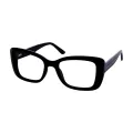 Maggie - Square Black Glasses for Women