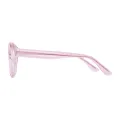 Lamont - Cat-eye Transparent Pink Glasses for Women