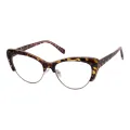 Christine - Cat-eye Tortoisehell Glasses for Women