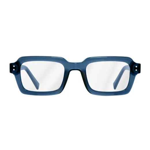 Katharine - Square Blue Glasses for Women