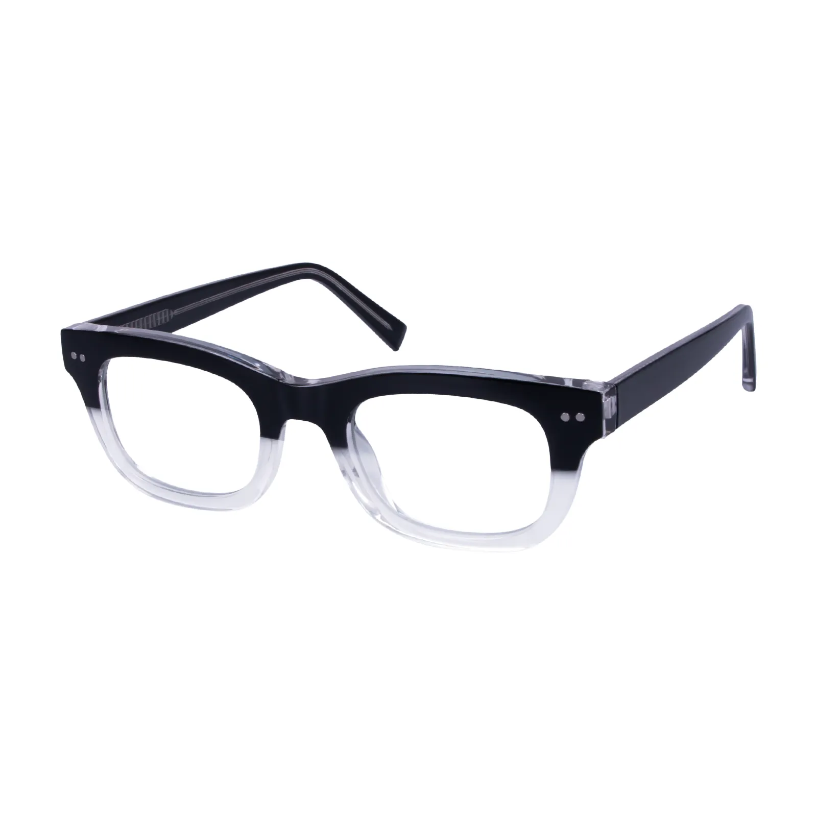 Theresia - Square Black Glasses for Women