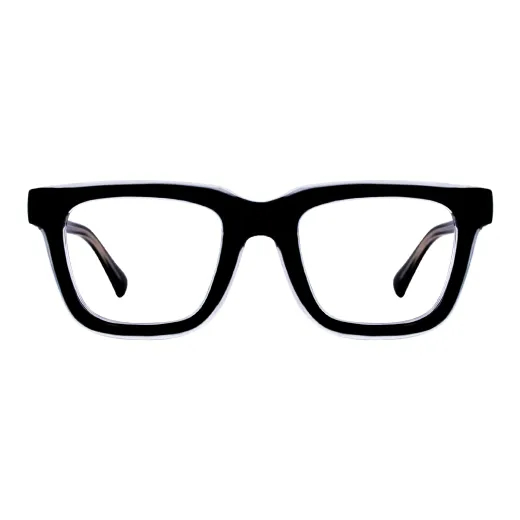 Asa - Square Black Glasses for Women