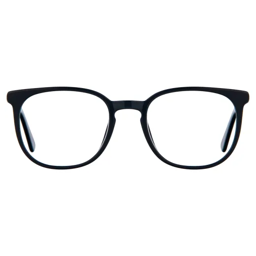 Malthe - Square Black Glasses for Women