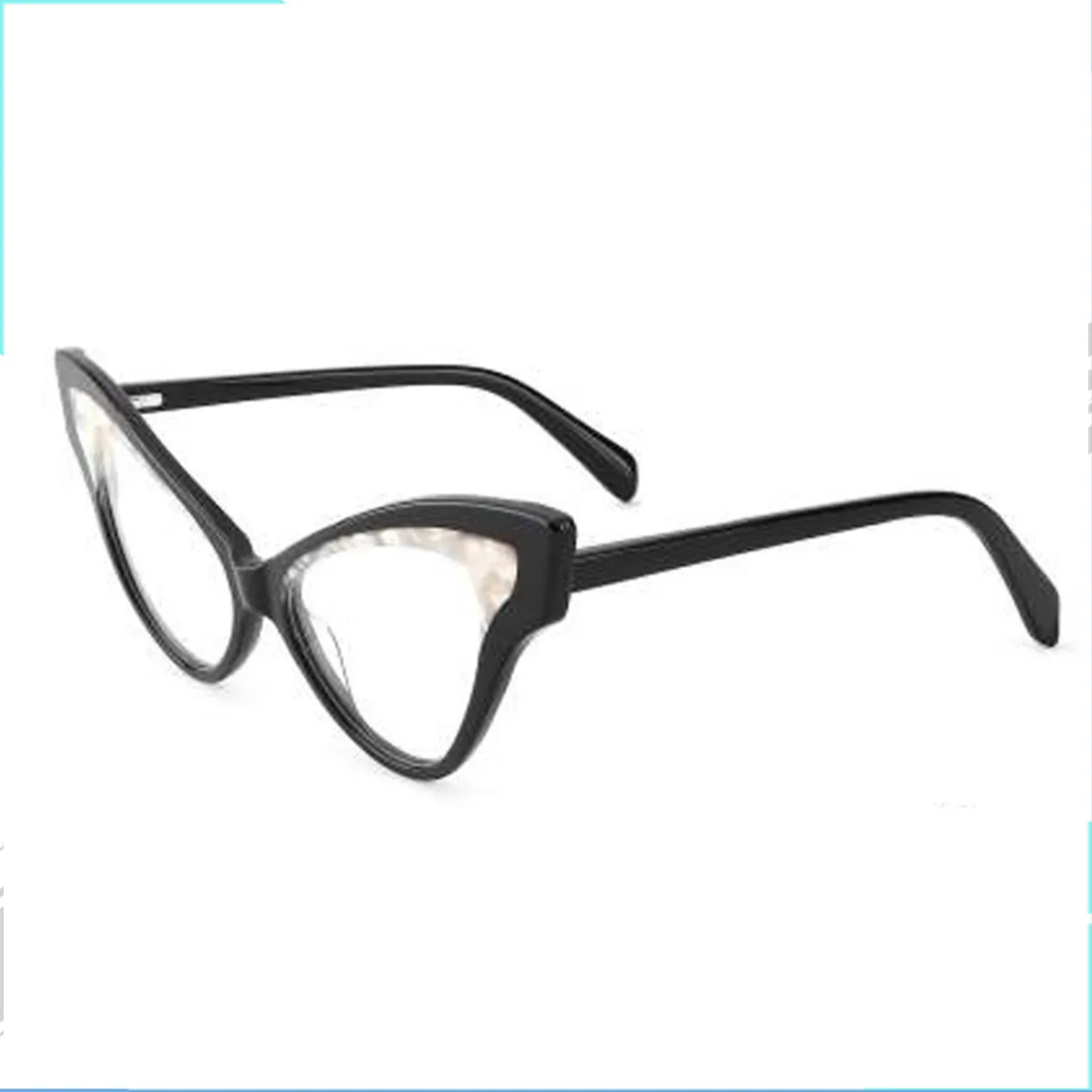 Eye - Cat-eye Black Glasses for Women - EFE