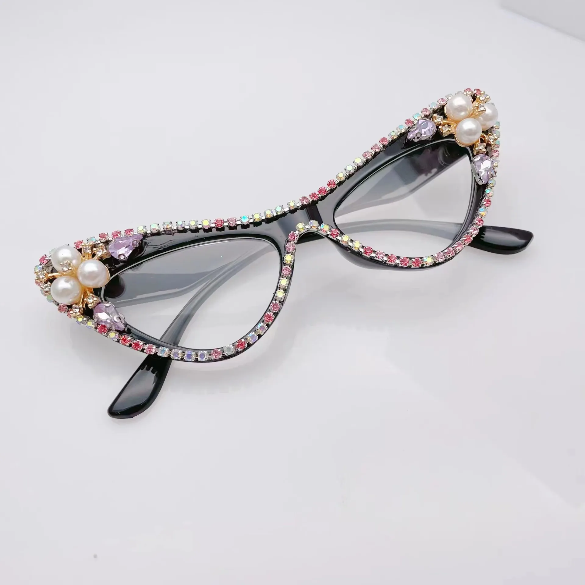 Luxi - Cat-eye Black Glasses for Women - EFE