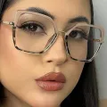 Gradted - Cat-eye Black Glasses for Women