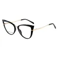 Peterawan - Cat-eye Black Glasses for Women