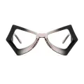 Personalized - Cat-eye Gray Glasses for Women