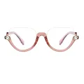 Bronte - Cat-eye Pink Glasses for Women