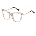 Cat-eye - Cat-eye Transparent Glasses for Women