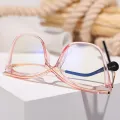 Cat-eye - Cat-eye Transparent Glasses for Women