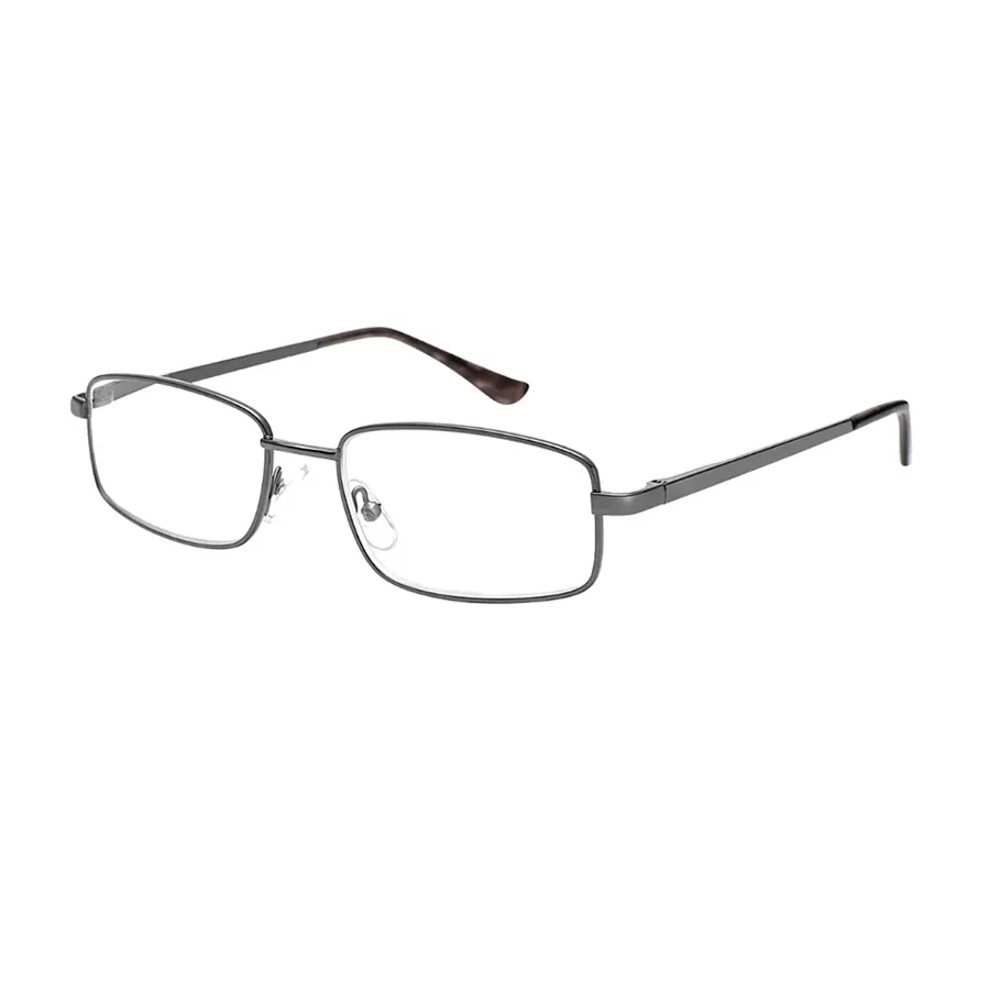 Chistopol - Rectangle Gunmetal Glasses for Men & Women