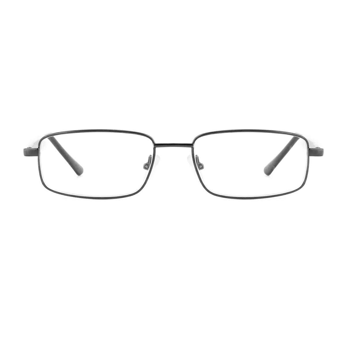 rectangle brown eyeglasses