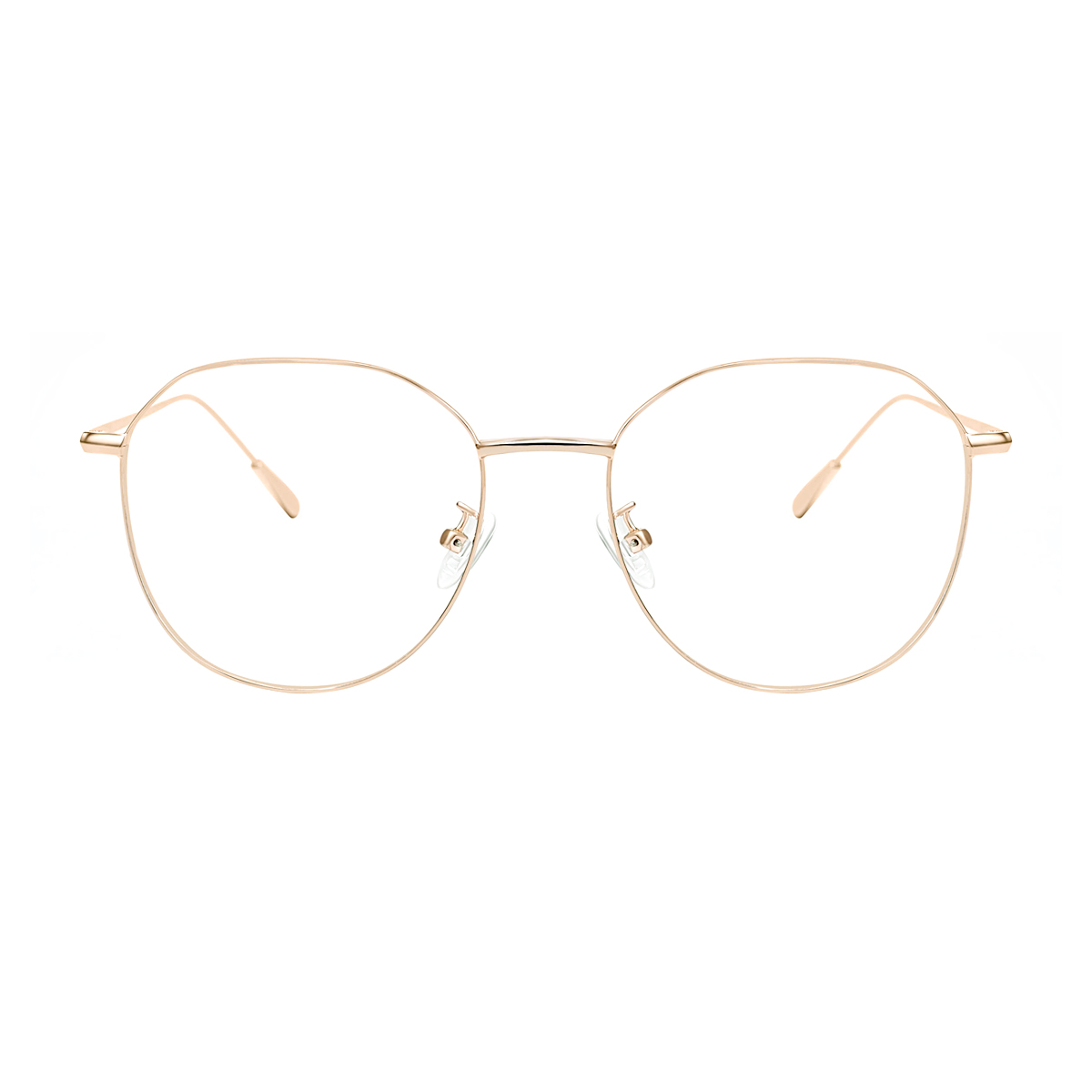 round gold eyeglasses