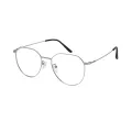 Kendall - Geometric Silver Glasses for Men & Women