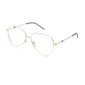 Spicer - Geometric Gold Glasses for Men & Women