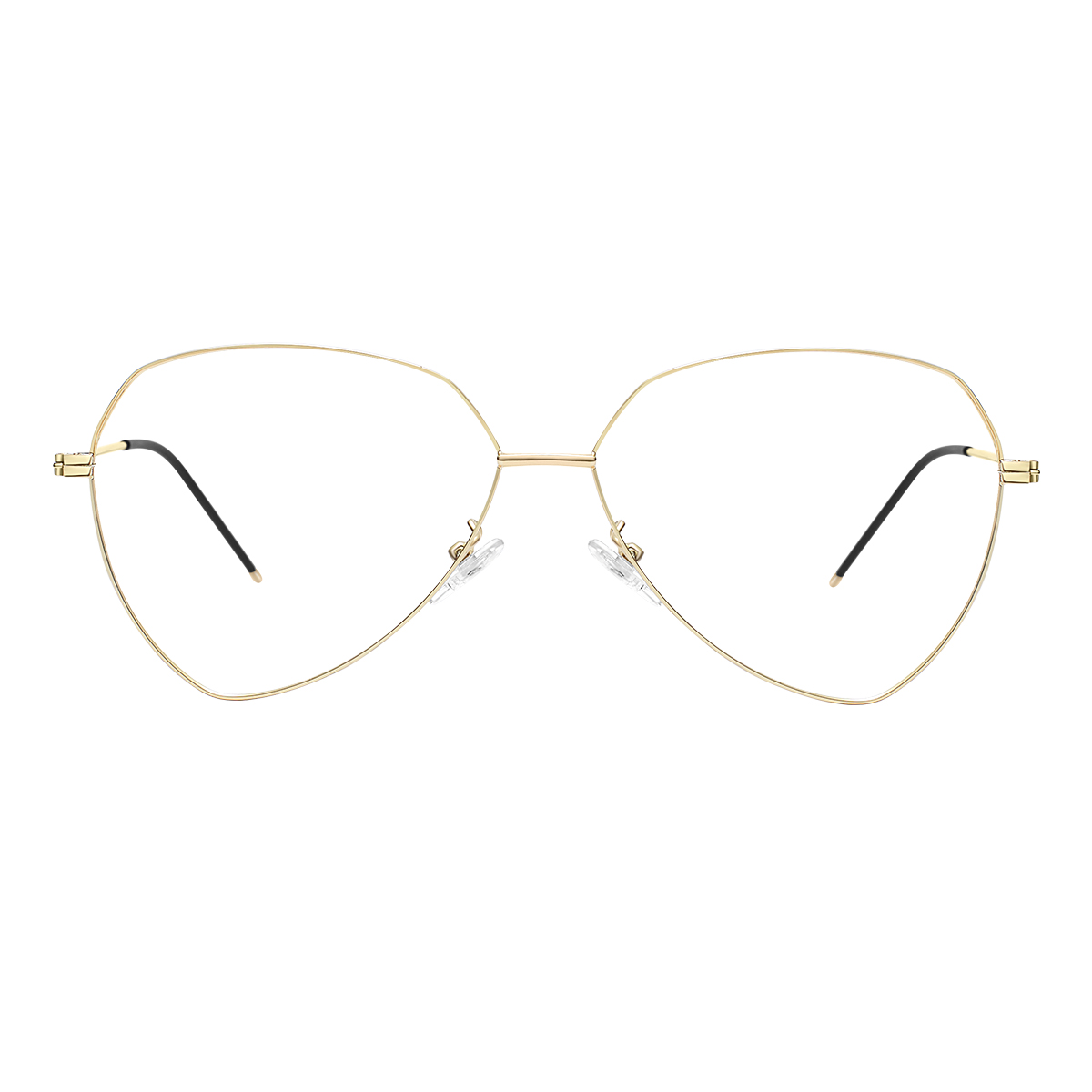aviator gold eyeglasses