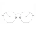 Rosanna - Square Silver Glasses for Women