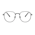 Izabel - Oval Black Glasses for Women