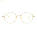 Renata - Round Gold Glasses for Women