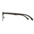 Bernal - Browline Gray Glasses for Men