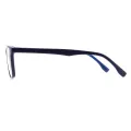 Decker - Square Blue Glasses for Men