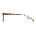 Ayliffe - Rectangle Brown Glasses for Women