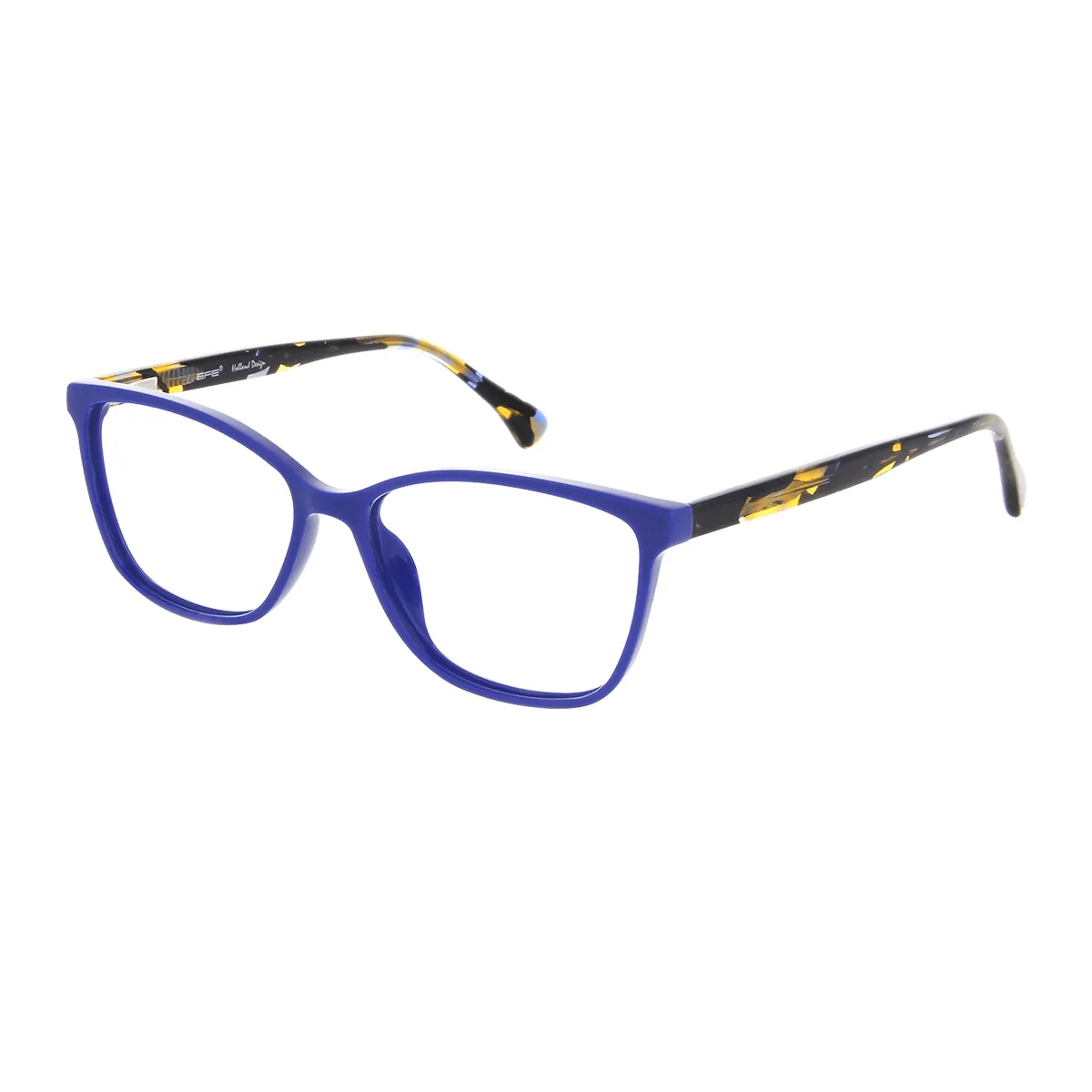Ayliffe - Square Blue Glasses for Women