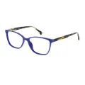 Ayliffe - Rectangle Blue Glasses for Women