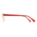 Basil - Oval Yellow Glasses for Women