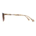 Basil - Oval Brown Glasses for Women