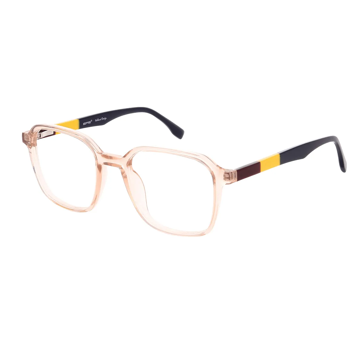Guthrie - Square Brown Glasses for Men & Women