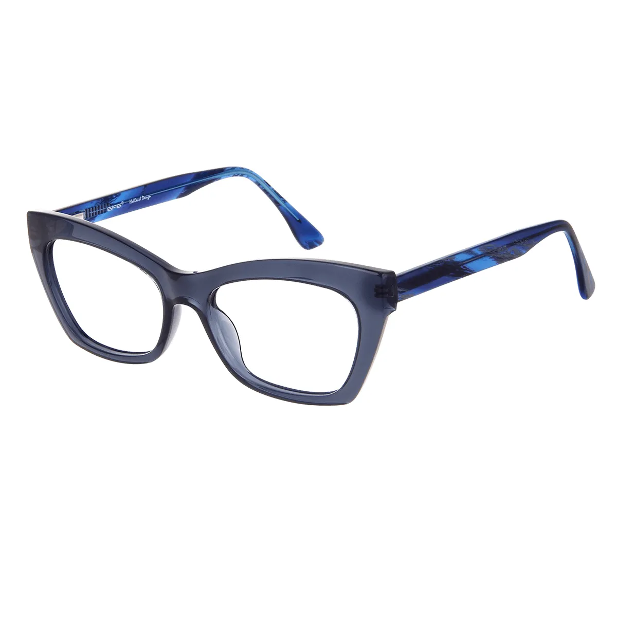 Eloise - Cat-eye Blue Glasses for Women