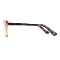 Alberta - Cat-eye Brown Glasses for Women