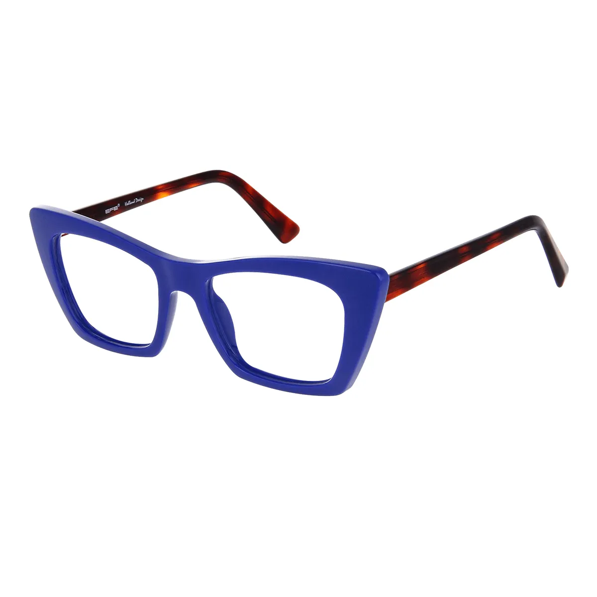 Alberta - Cat-eye Blue Glasses for Women