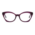 Newby - Cat-eye Purple Glasses for Women