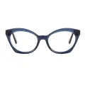Newby - Cat-eye Blue Glasses for Women