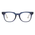 Aymar - Square Blue Glasses for Women