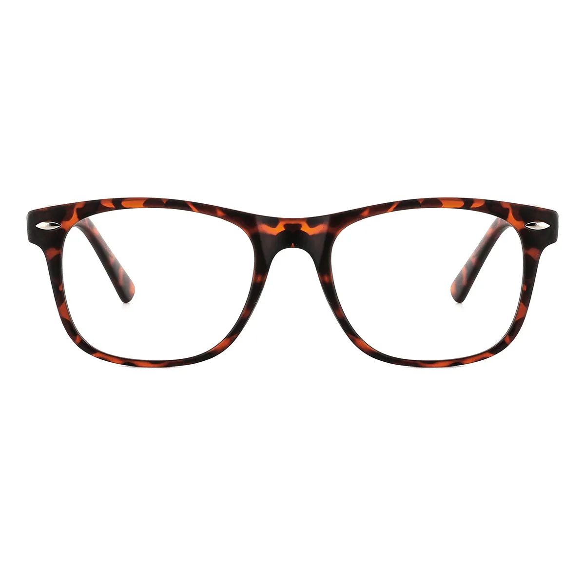 Fashion Rectangle Black-transparent  Eyeglasses for Women & Men