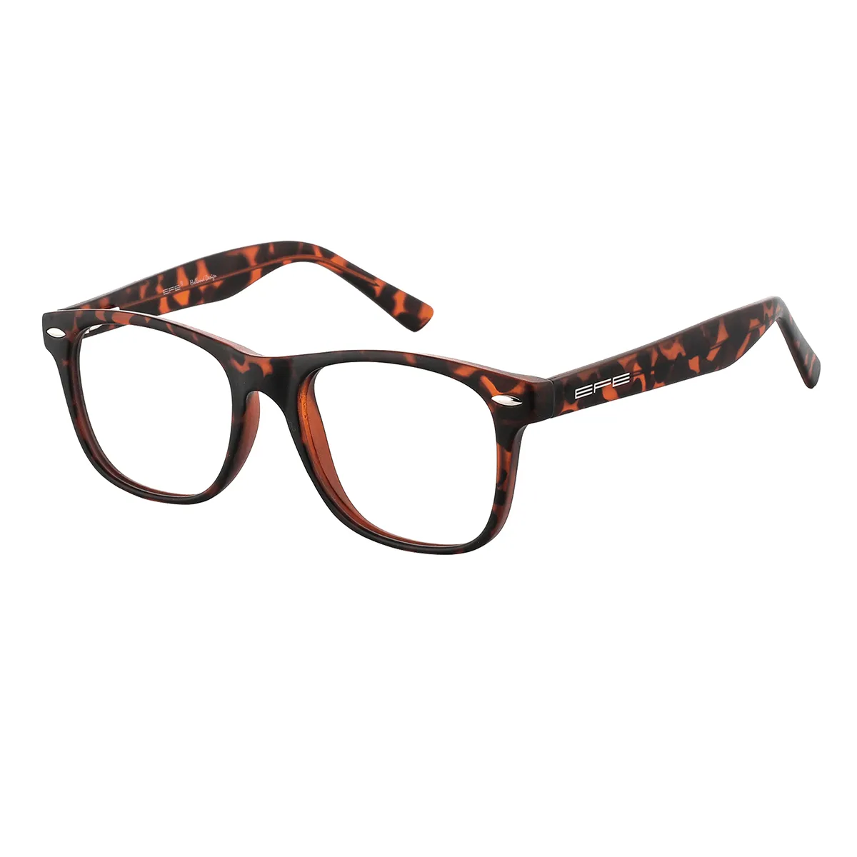Downey - Square Tortoiseshell Glasses for Men & Women