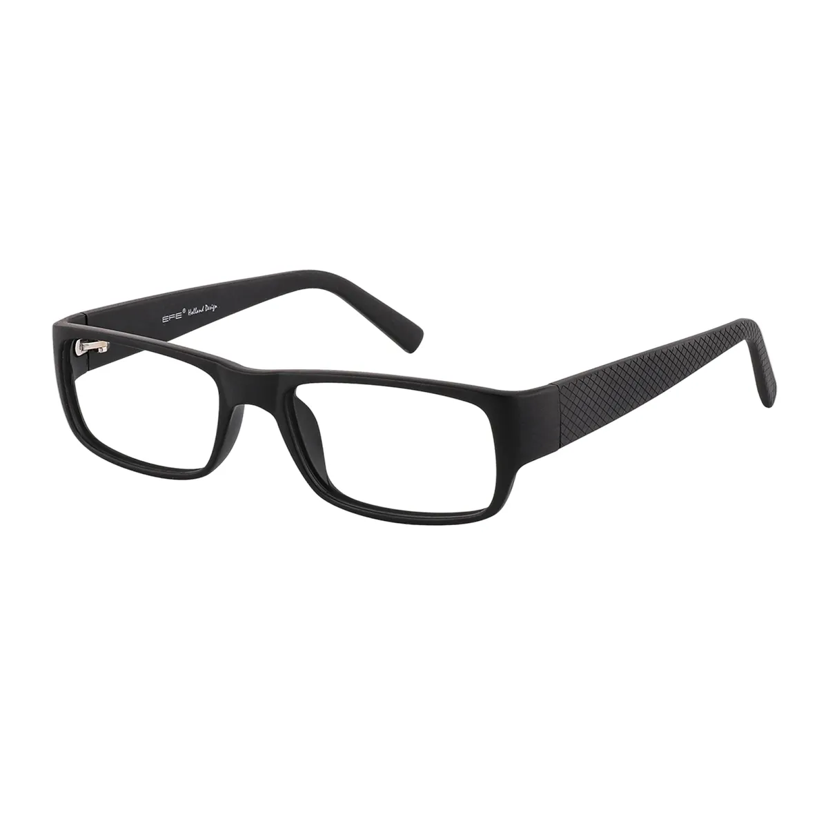 Sams - Rectangle Black Glasses for Men & Women