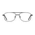 Manuel - Aviator Brown Glasses for Men