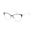 Nicola - Cat-eye Red Glasses for Women