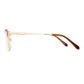 Ariadne - Square Brown Glasses for Women