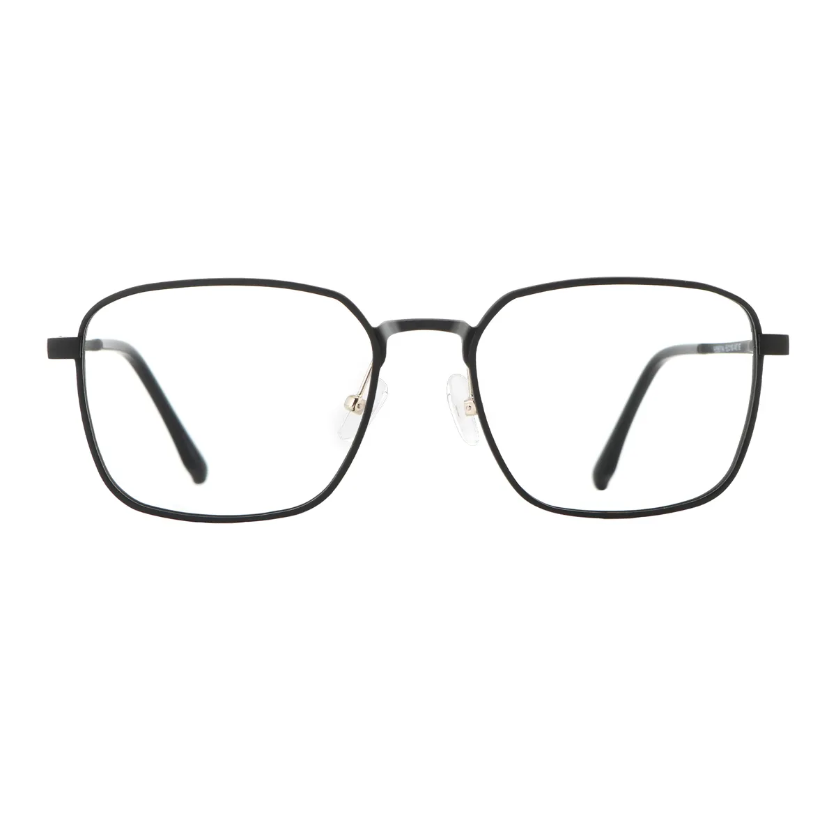 Classic Square Black  Eyeglasses for Men