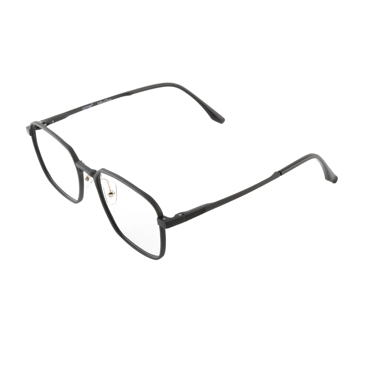 Arnott - Square Black Glasses for Men