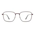 Arnott - Square Brown Glasses for Men
