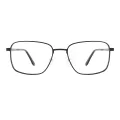 Michael - Square Black Glasses for Men
