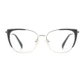 Rebecca - Square Black Glasses for Women